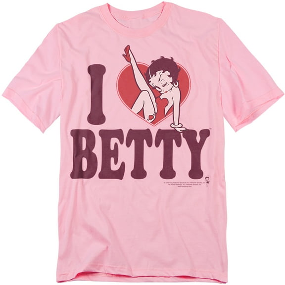Betty Boop T-Shirt I Heart Betty Unisex Graphic Tee For Men & Women