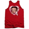 thumbnail image 1 of Betty Boop I Love Betty Adult Tank Top Red, 1 of 1