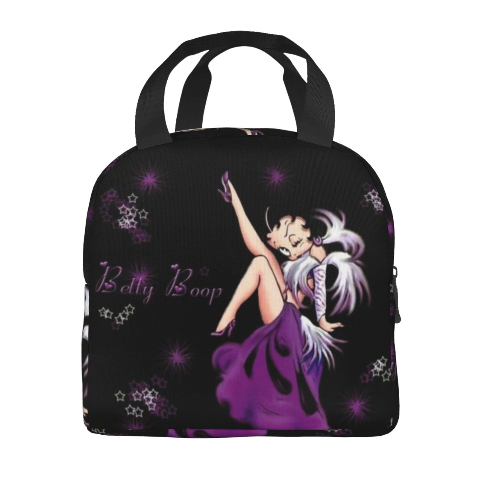 Betty Boop Insulated Lunch Bags Reusable Lunch Box, Cooler Lunch Bag Waterproof Lunch Tote For Picnic Office Work Travel Camping Gifts