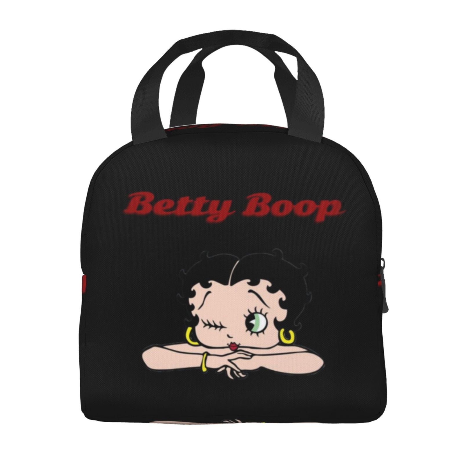 Betty Boop Insulated Lunch Bags Reusable Lunch Box, Cooler Lunch Bag Waterproof Lunch Tote For Picnic Office Work Travel Camping Gifts