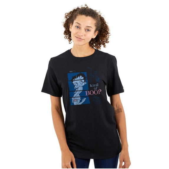Betty Boop Jazz Cartoon Character Women Plus Size Graphic Tee Tees Brisco Brands 4X