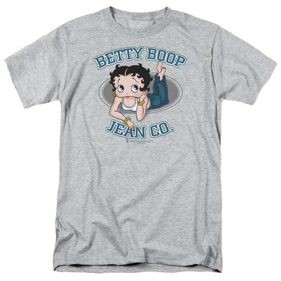 Betty Boop Jean Co Mens Short Sleeve Shirt