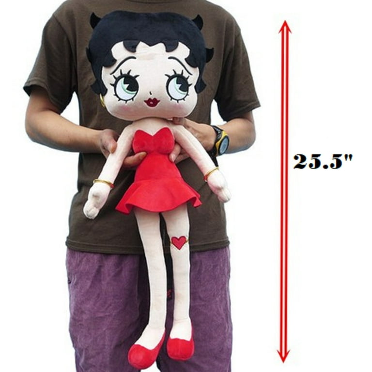 Betty Boop Jumbo Cute Soft Plush Ultra Detail Doll 25.5