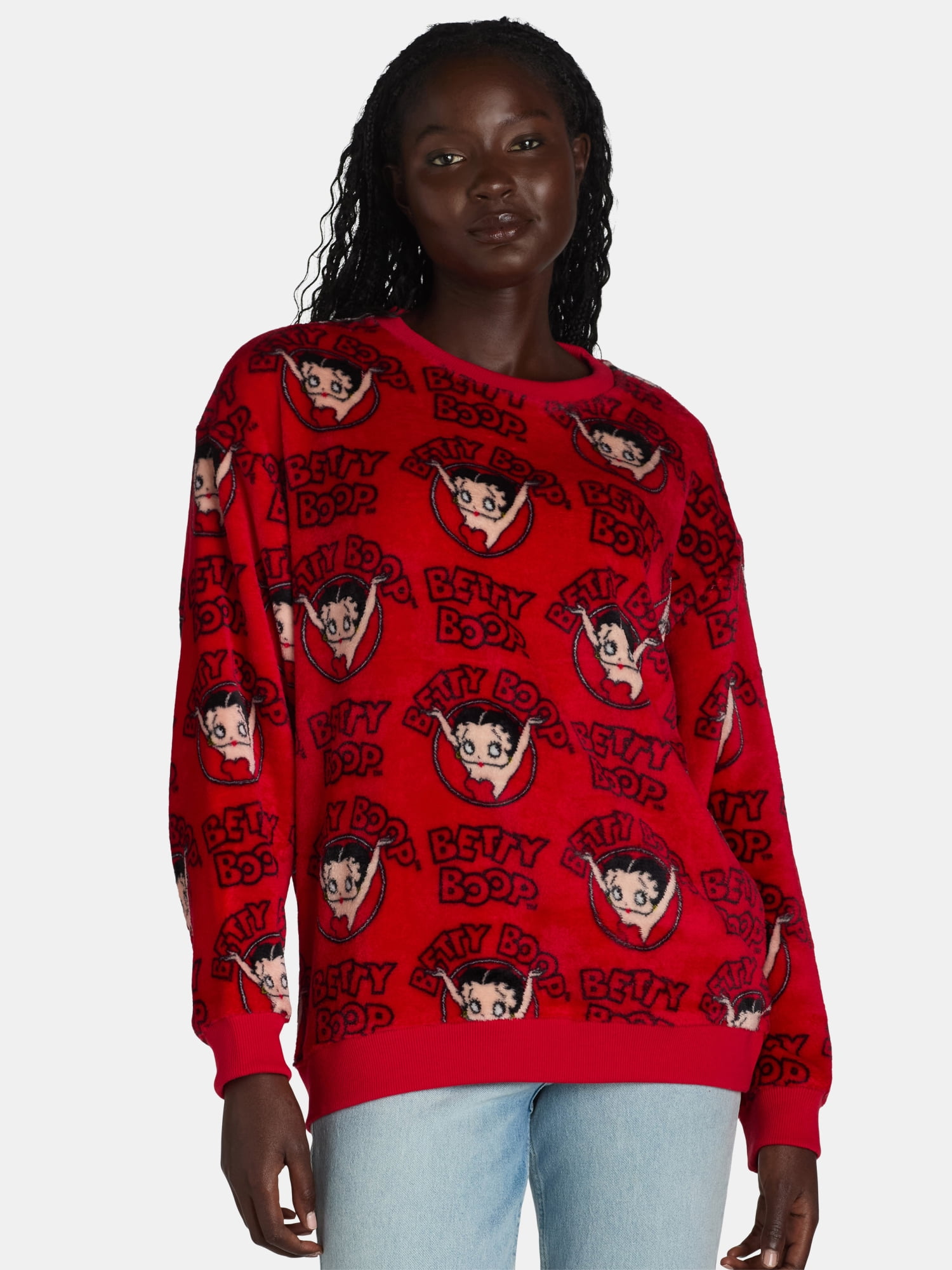 Walmart betty boop sweatshirt sale