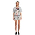 thumbnail image 1 of Betty Boop Juniors Graphic Tee with Short Sleeves, Sizes XS-3XL, 1 of 2