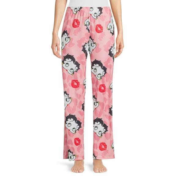 Betty Boop Juniors’ Print Lounge Pants, Size XS-3XL