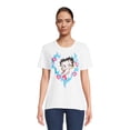 thumbnail image 1 of Betty Boop Juniors Tee, Sizes XS-3XL, 1 of 5