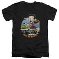thumbnail image 1 of Betty Boop - Keep On Boopin - Slim Fit V Neck Shirt - Large, 1 of 2