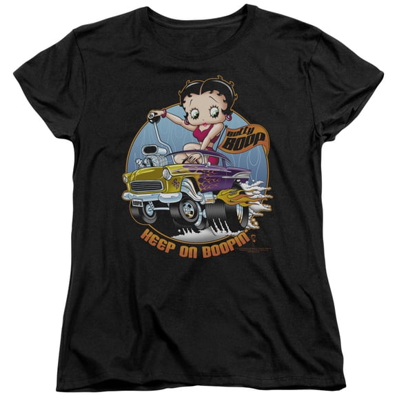 Betty Boop - Keep On Boopin - Women's Short Sleeve Shirt - Medium