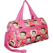 Betty Boop Kids Girls Duffel Bag, Pink
