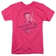 thumbnail image 1 of Betty Boop Men's  Kissable Huggable T-shirt Pink, 1 of 2