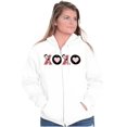 thumbnail image 1 of Betty Boop Kisses and Hugs XO Cute Zip Hoodie Sweatshirt Women Brisco Brands M, 1 of 6