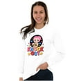 thumbnail image 1 of Betty Boop Knock Out Cute Cutie Women Plus Size Long Sleeve Tee Brisco Brands 3X, 1 of 5
