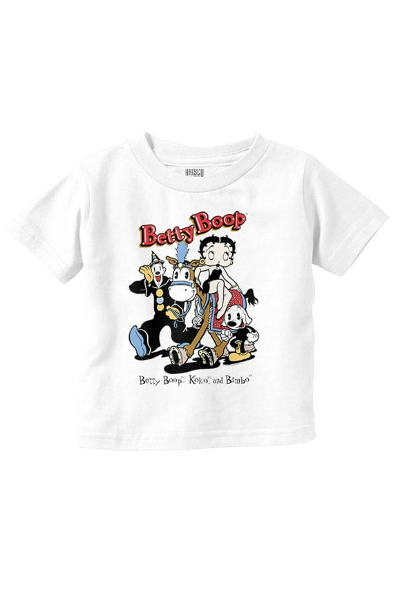 Koko The Clown Bimbo Youth T Shirt Tee Girls Infant Toddler Brisco Brands 2T