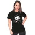 thumbnail image 1 of Betty Boop Love Cute Girly Cartoon Women's T Shirt Ladies Tee Brisco Brands S, 1 of 3