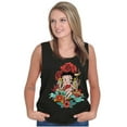 thumbnail image 1 of Betty Boop Love Horseshoe Tattoo Women Plus Size Tank Top Brisco Brands 2X, 1 of 5