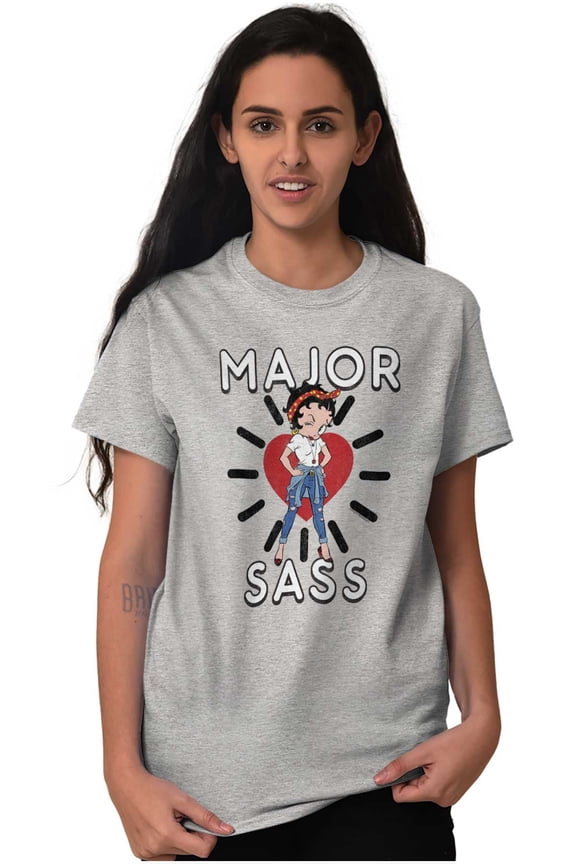 Major Sass Cute Sassy Women Plus Size Graphic Tee Tees Brisco Brands 2X
