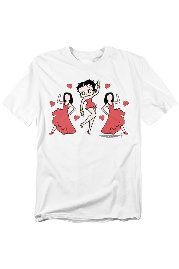 Betty Boop T-Shirt Bb Dance Unisex Graphic Tee For Men & Women