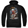 thumbnail image 1 of Betty Boop Men's Country Star Hooded Sweatshirt Medium Black, 1 of 2