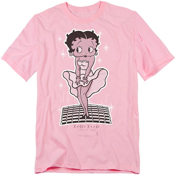 Betty Boop Men's Hollywood Legend T-shirt Pink