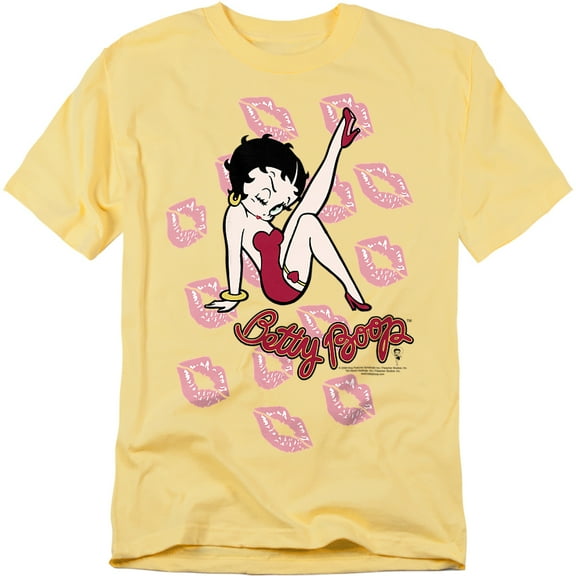 Betty Boop T-Shirt Kisses Unisex Graphic Tee For Men & Women