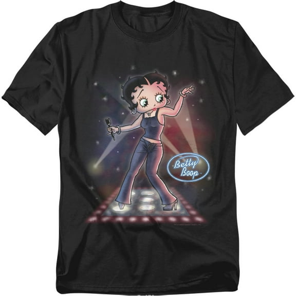 Betty Boop T-Shirt Pop Star Unisex Graphic Tee For Men & Women