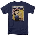 thumbnail image 1 of Betty Boop Men's Power T-shirt Small Blue, 1 of 2