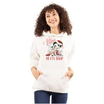 Betty Boop Merry Christmas Santa Hoodie Sweatshirt Women Brisco Brands S