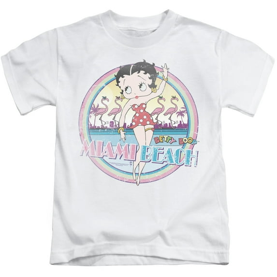 Betty Boop/Miami Beach Little Boys Juvy Shirt