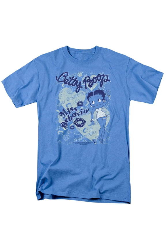 Men's Miss Behavin' T-shirt XXX-Large Blue