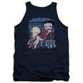 thumbnail image 1 of Betty Boop Moonlight Adult Tank Top Navy, 1 of 1