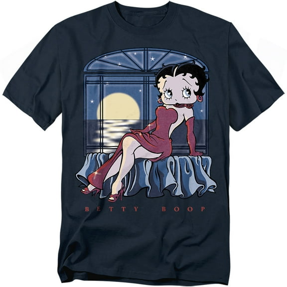 Betty Boop T-Shirt Moonlight Unisex Graphic Tee For Men & Women