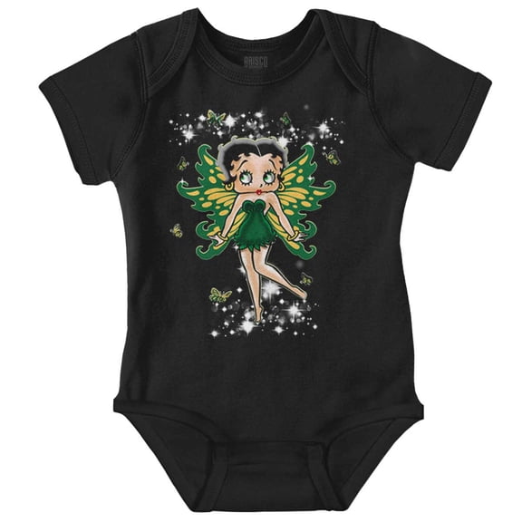 Betty Boop Mystical Fairy Wings Bodysuit Jumper Girls Infant Baby Brisco Brands 18M