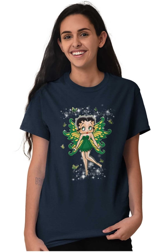 Mystical Fairy Wings Women Plus Size Graphic Tee Tees Brisco Brands 2X