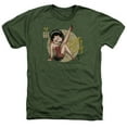 thumbnail image 1 of Betty Boop - Nose Art - Heather Short Sleeve Shirt - Medium, 1 of 2