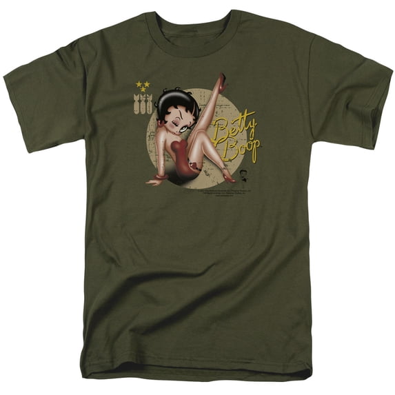Betty Boop - Nose Art - Short Sleeve Shirt - X-Large