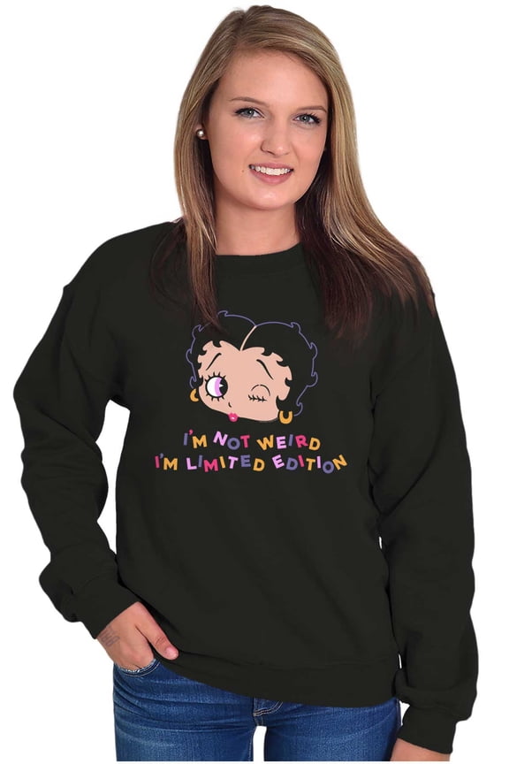 Not Weird Limited Edition Women Plus Size Sweatshirt Brisco Brands 2X