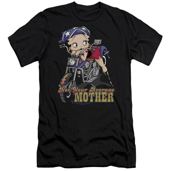 Betty Boop - Not Your Average Mother - Premium Slim Fit Short Sleeve Shirt - XX-Large