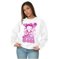 thumbnail image 1 of Betty Boop Not Your Babe Biker Women Crewneck Sweatshirt Brisco Brands S, 1 of 5