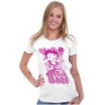 thumbnail image 1 of Betty Boop Not Your Babe Biker Women's T Shirt Ladies Tee Brisco Brands S, 1 of 6