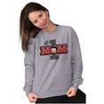 thumbnail image 1 of Betty Boop Number 1 Mom Mother's Day Women Plus Size Sweatshirt Brisco Brands 2X, 1 of 5