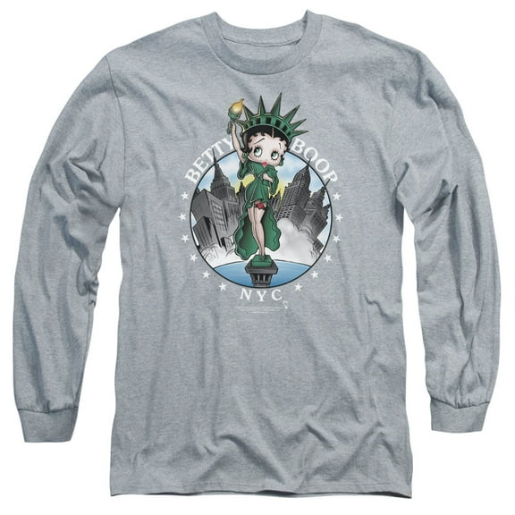 Betty Boop - Nyc - Long Sleeve Shirt - Large