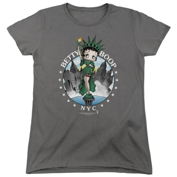 Betty Boop - Nyc - Women's Short Sleeve Shirt - Large