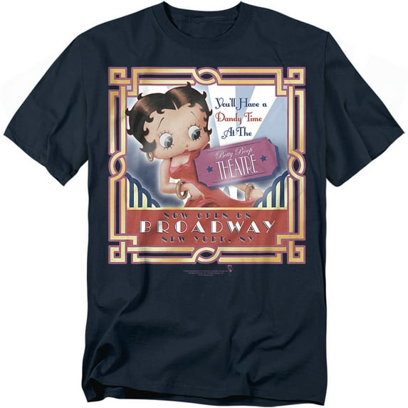 Betty Boop T-Shirt On Broadway Unisex Graphic Tee For Men & Women