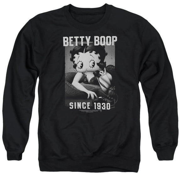 Betty Boop - On The Line - Crewneck Sweatshirt - XX-Large