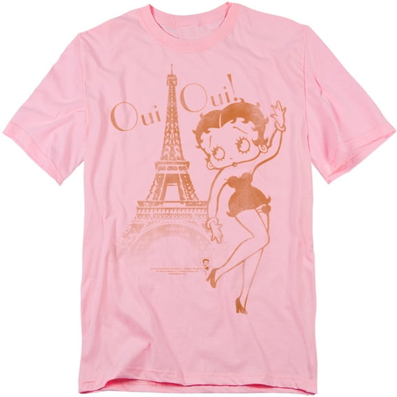 Betty Boop T-Shirt Oui Oui Unisex Graphic Tee For Men & Women