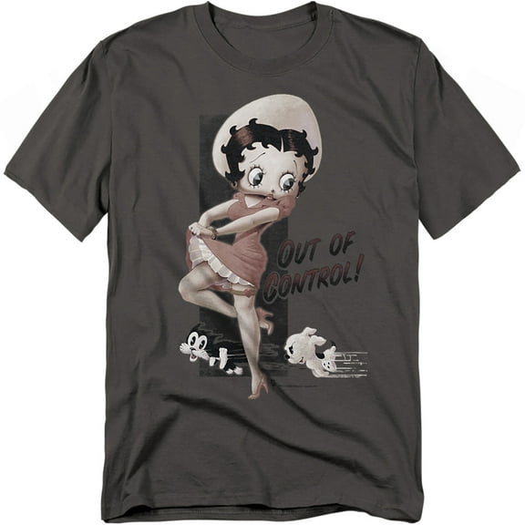 Betty Boop T-Shirt Out of Control Unisex Graphic Tee For Men & Women