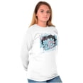 thumbnail image 1 of Betty Boop Paint Splatter Artistic Women's Long Sleeve T Shirt Brisco Brands S, 1 of 6