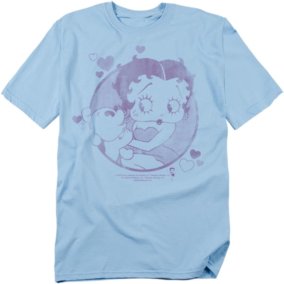 Betty Boop Perfect Kiss Officially Licensed Adult T-Shirt L