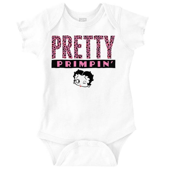 Betty Boop Pretty Girly Cutie Cute Bodysuit Jumper Girls Infant Baby Brisco Brands 24M